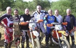 Campioni di ieri alla 2° Enduro Carhage del 2010 