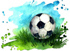 99362236-watercolor-football-ball-on-the-field-